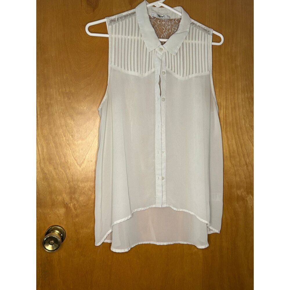 Papaya Sleevless Blouse